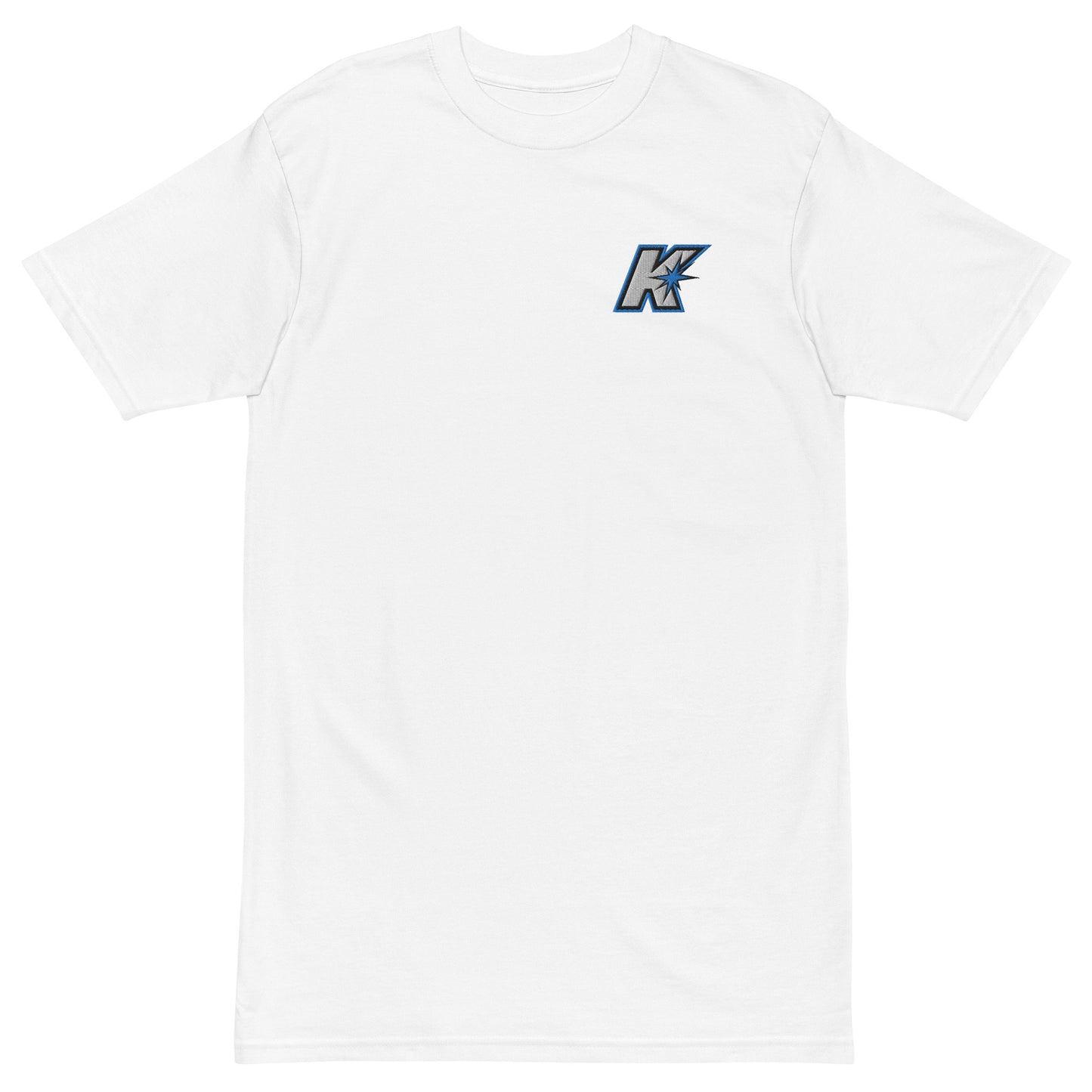 K-STAR Embroidered Tee Blue